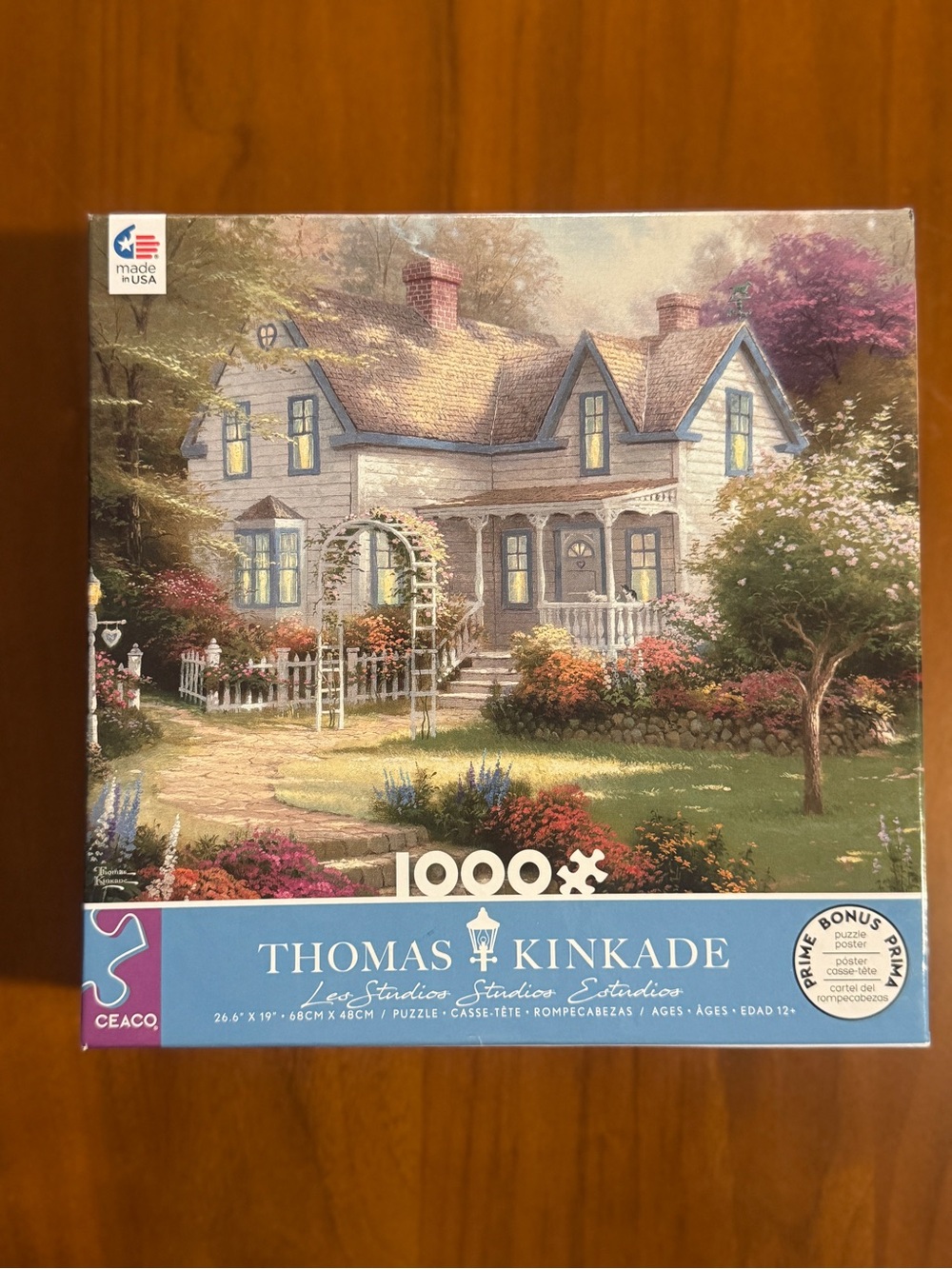 Thomas Kinkade 1000-Piece Cottage Puzzle